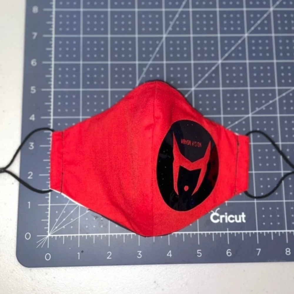 Scarlet witch face mask wandavision